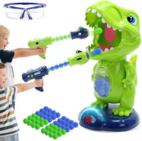 EagleStone T-Rex Dinosaur Shooting Target Game Toys with Air Power - 6b-green
