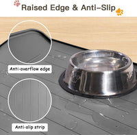 51.2"x25.6" Largest Dog Food Mat - Avocado Green / 39.5"L x 29.5"W - image 3