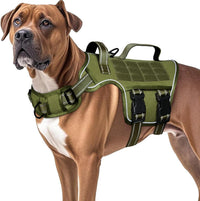 Dog Harness for Large Dogs - Green / L(Neck:18-24",Chest:25-36"),45-80 lbs