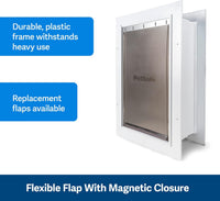 PetSafe Wall Entry Pet Door, Telescoping, Dogs up to 100 lb - Large - image 4