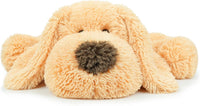 WEIGEDU floppy stuffed dog plush, 20 inch brown puppy with soft plush fur - view 7