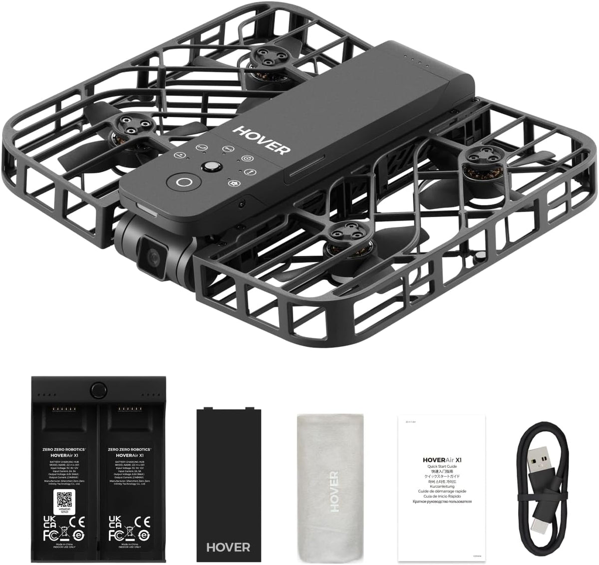 HOVERAir X1 Drone with Camera - Combo / Black