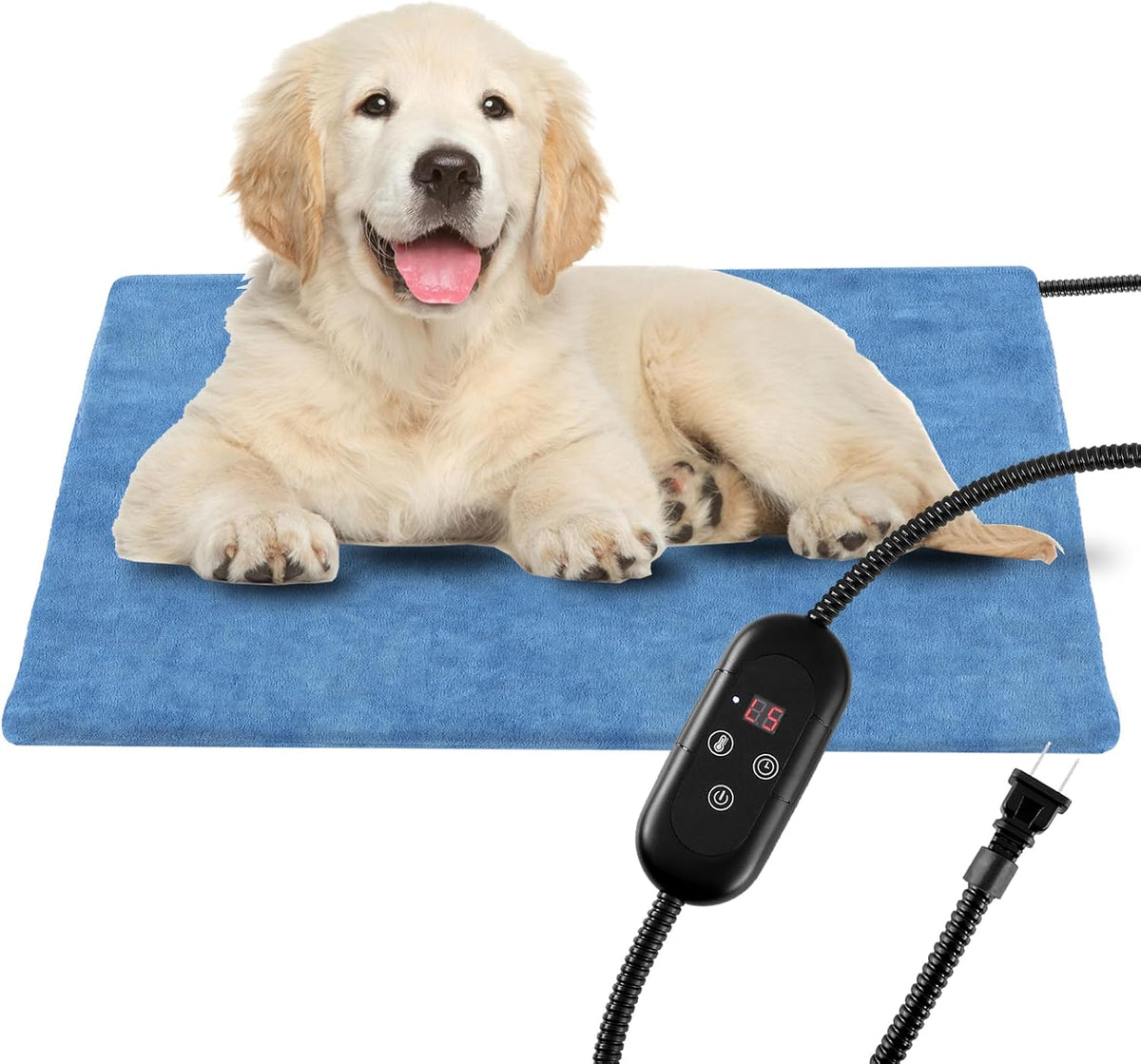 Outdoor Pet Heating Pad for Dogs - M: 15.7"x27.5"