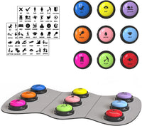 Dog Buttons for Communication - A-9 Pack
