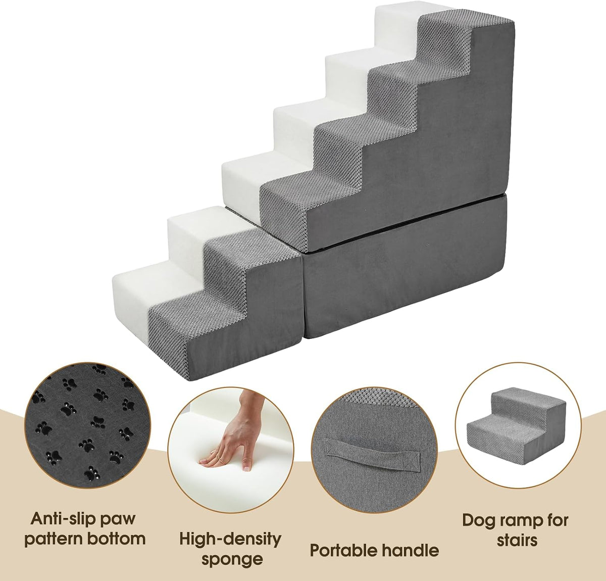 Dog Stairs for High Beds 30" H - image 3