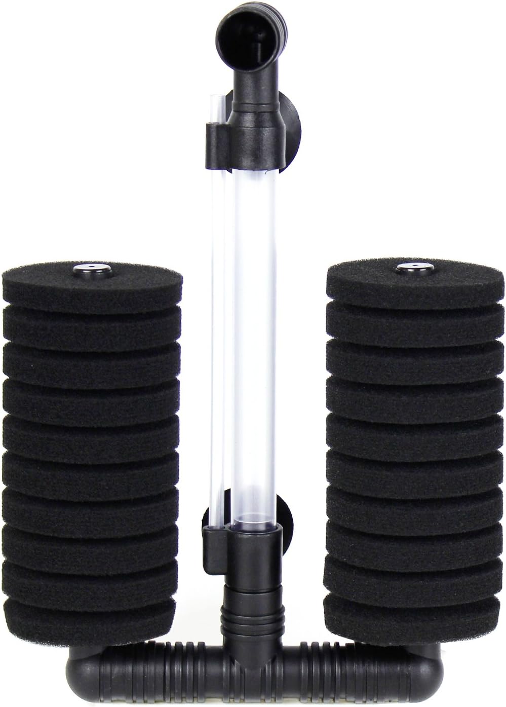 AQUANEAT 4 Pack Double Bio Sponge Filter, for Fry, Betta, Shrimp - Large 1pc