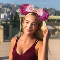 RAZKO Mouse Ears Headband - Rose Red Crown - image 2