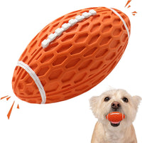 Puppy Toy, Interactive Squeaky Dog Ball Toys for Small Dogs – Essentials for Dogs - Orange / Small