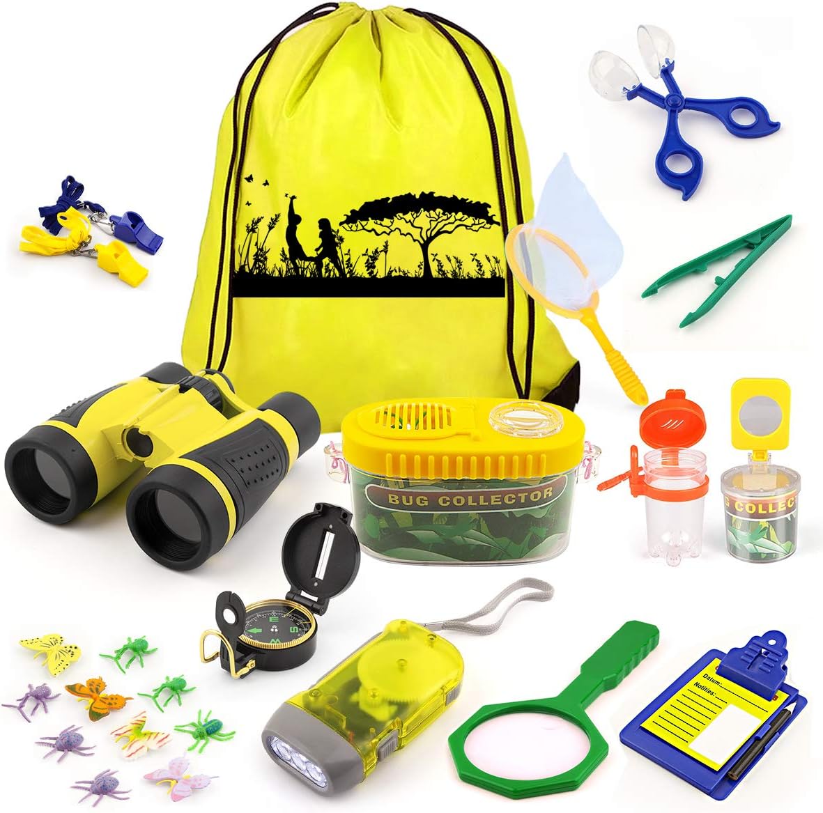 24 Pcs Kids Explorer Kit & Bug Catcher Kit for Kids