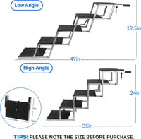 Foldable Dog Stairs for Car - 5 Steps - image 2