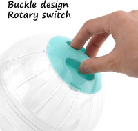 Hamster Exercise Ball, 5.7 Inch Transparent Running Wheel,Blue – Essentials for Small Pets - Blue / 5.7inch - image 4