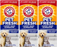 Pet Fresh Carpet Odor Eliminator - 16.3 Ounce (Pack of 3)