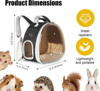 Guinea Pig Carrier Backpack - Brown / Polarized - image 2