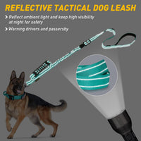 AUBELL Tactical Dog Leash Heavy Duty - Teal - image 4