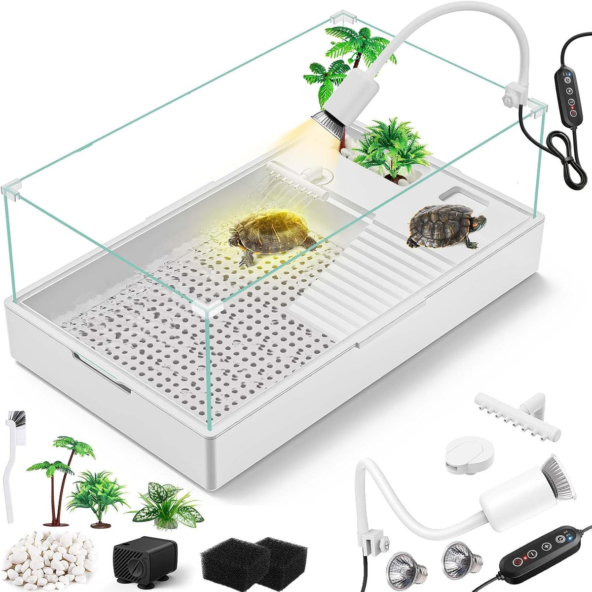 MoonOrange Turtle Tank Kit - L Kit-23.6'' x 14.1'' x 10.4''