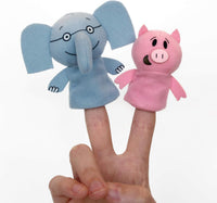 YOTTOY Mo Willems Collection - Elephant & Piggie Finger Puppet - image 3