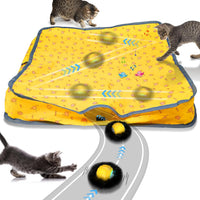 Waaiio Interactive Cat Toys for Indoor Cats - yellow