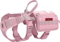 OneTigris Service Dog Vest Harness - M / Pink