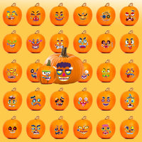 60 Pack Large Pumpkin Stickers - style 1 - image 4