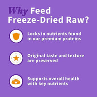 Halo Freeze Dried Raw Cat Treats, 100% Chicken Breast Recipe, Cat Treats Pouch, All-Natural High Protien Treat, 2.2 Oz Pouch