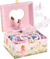 ProCase Musical Unicorn Jewelry Box for Girls, Spinning Unicorn – Fun for Kids & Family - Princess (Box Only)