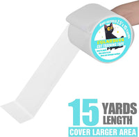 Anti Cat Scratch Tape: 4 inches x 30 Yards Cat Training Tape 100% - 2.5 Inches X 15 Yards - image 4