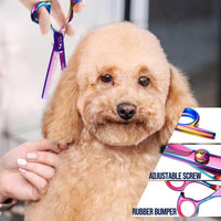 Gimars Titanium Coated Professional 6 in 1 4CR Stainless Steel Dog - Purple 5 in 1 - image 2