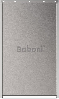 Baboni Replacement Flap for Dog and Cat Doors Including Screws - White Magnetic Strip / Large(Pack of 1) / For baboni plastic dog door