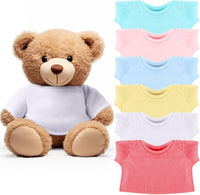 Skylety Bear Shirts Stuffed Animal Clothes for 14-18 Inch - Multicolor