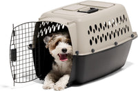 Petmate Vari Dog Kennel, Carrier for Large Dogs, Taupe and Black - 24.0"L x 16.7"W x 14.5"H / Kennel Only - image 2