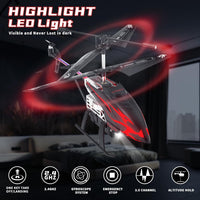 CYLION Night Eagle remote control helicopter for kids with colorful LED lights - view 4