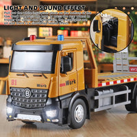 OANMYJJO diecast toy crane truck with extended boom and telescoping hook - view 13