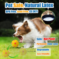 Soft Squeaky Dog Balls for Medium Dogs and Small Breeds - image 2