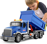 Dwi Dowellin Kid Trucks Toys for Boys Age 3-5 - dump truck