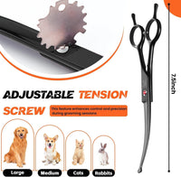 JASON Dog Grooming Thinning Scissors - Black / 7.04 - image 2