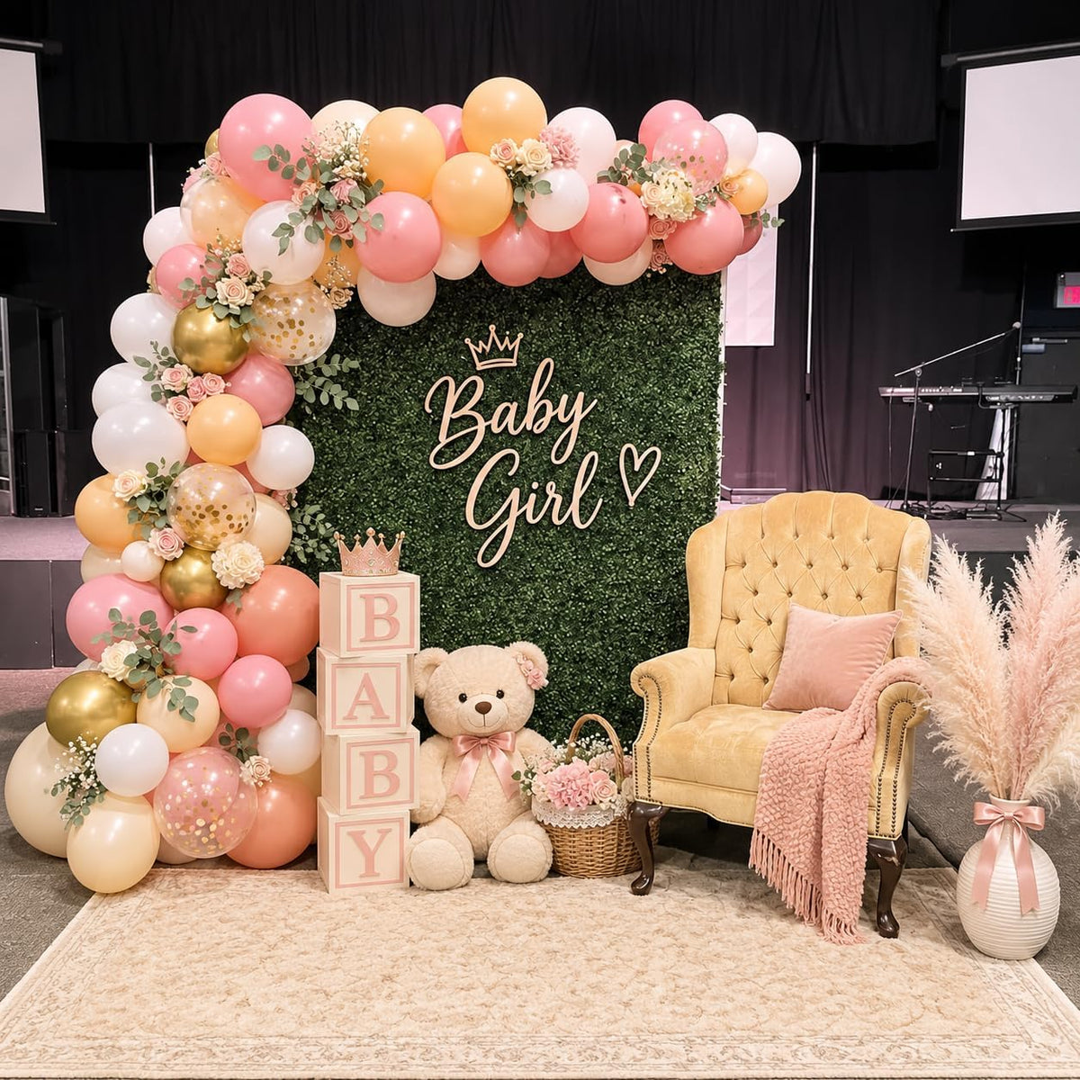 HILAVO Toy Inspired Story Balloons - Blush Pink Gold / 60PC - image 3