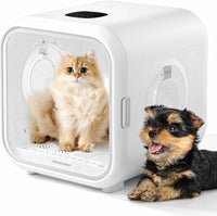 HomeRunPet Automatic Cat Dryer, 40dB Ultra Quiet Pet Dryer Box – Essentials for Cats - 50L