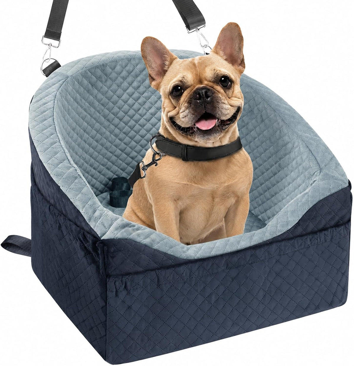 Vivifying Dog Car Seat for Small Dogs - Gray&Black