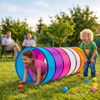 Kids Play Tunnel Tent for Toddlers - 1 Pc Sunset - image 4
