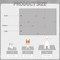 NACOCO Summer Pet Cooling Mat - S: 15.5'' x 19.5'' / Grey French Bulldog - image 4