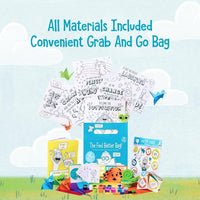 Open The Joy Feel Better Bag get well gift for kids with crafts, games and activity book - view 2