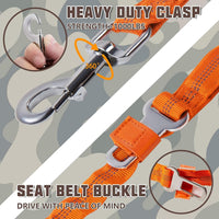 AUROTH Bungee Dog Leash for Large Dogs - Orange / MAX: 6 FT - image 3