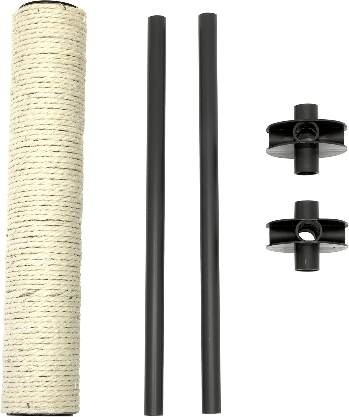 Kitty City Sleeper Cat Bed – Essentials for Cats - F) 1 Scratching Post & 2 Pipes with Joints / 2.6 x 3.2 x 17.2 inches - image 3