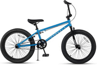 cubsala Crossea 18 20 Inch Kids Freestyle BMX Bike for 5-13 Years Old – Fun for Kids & Family - Blue & Black / 20 Inch / With 4 Pegs - image 4
