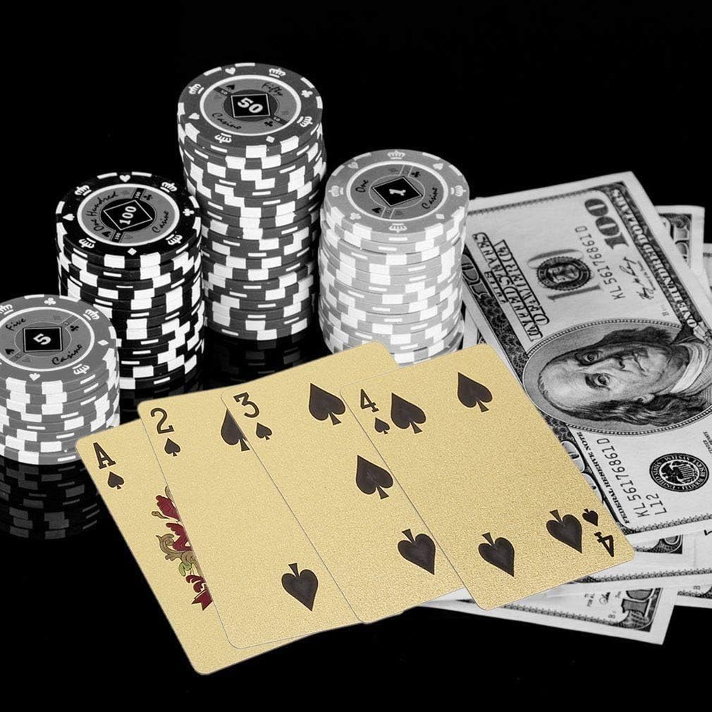 EAY Gold Waterproof Playing Cards - Gold 1-pack - image 4