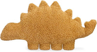 Dino Nugget Pillow Plush, Dinosaur Chicken Plush Nuggets Pillow Funny Birthday Gifts for Boys - Golden Kentrosaurus / Small