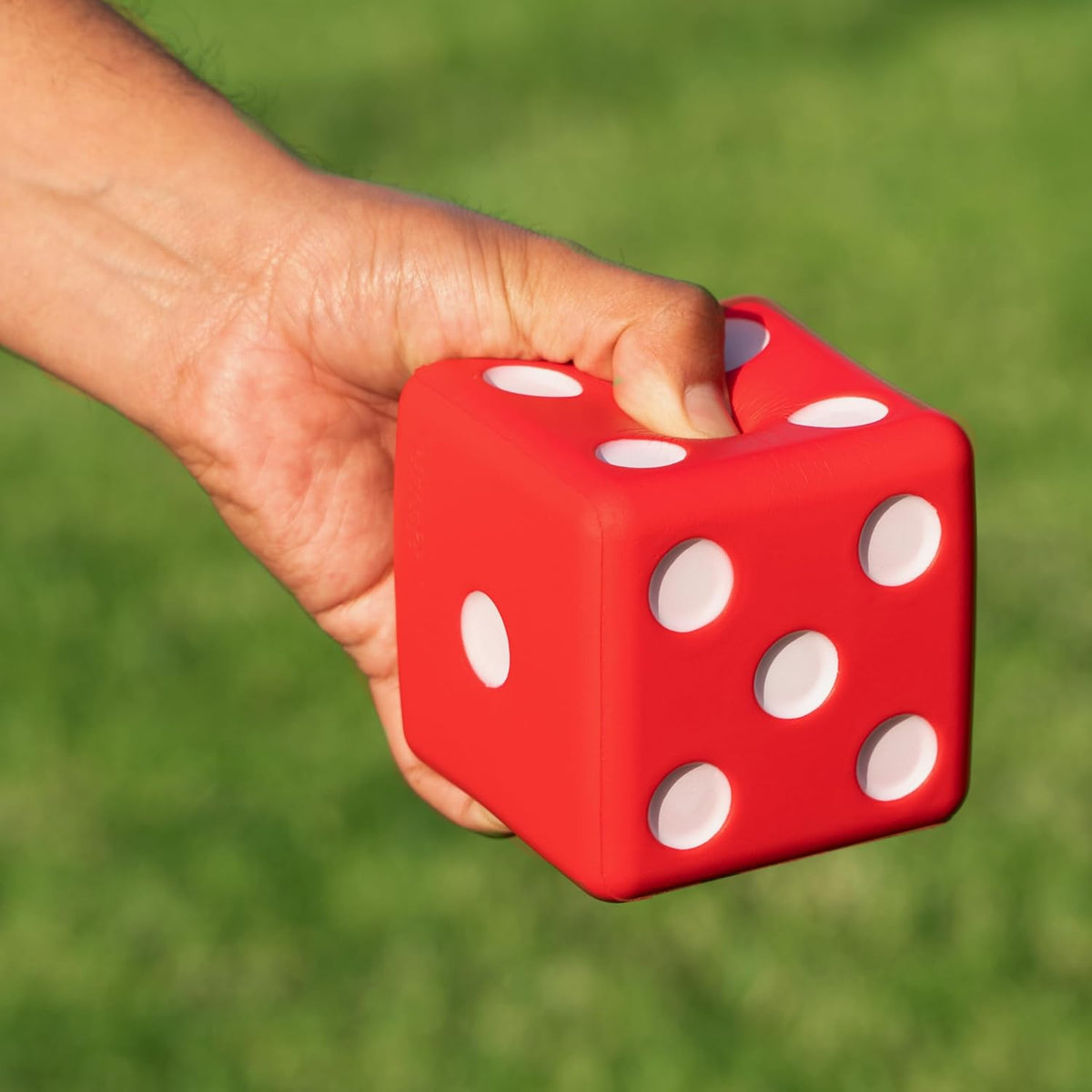 GoSports Giant 3.5 Inch Red Foam Playing Dice Set with Scoreboard – Fun for Kids & Family - image 4