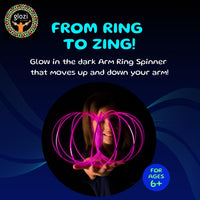 Mozi Geometric Magic Flow Bracelet, Easy to Use - Glozi / Glowing Pink - image 2