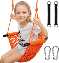 Hi-Na Tree Swing for Kids - Orange