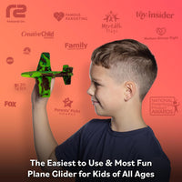 Foam Airplanes - Stocking Stuffers for Kids All Ages 4 5 6 7 8 9 10 Year Old - Best Toy Gift - Boy - Camo - image 2
